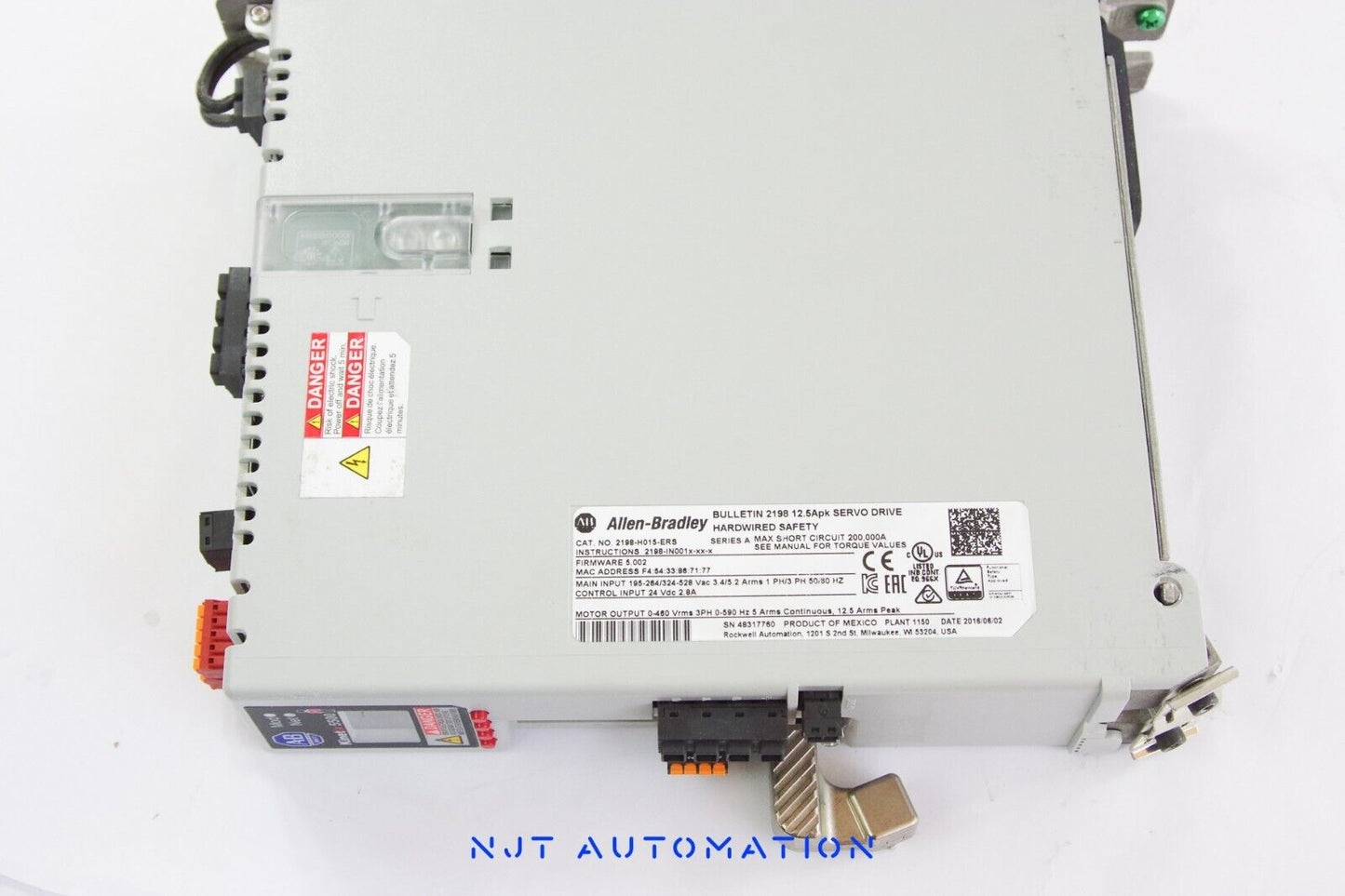 Allen Bradley 2198-H015-ERS Kinetix 5500 Servo Drive - No Box - 1 Year Warranty