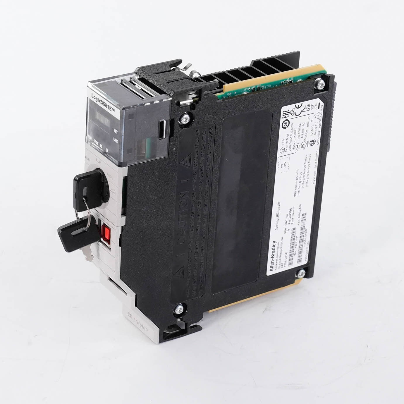 Allen Bradley 1756-L81E Ser B ControlLogix 5580 Controller 3MB Memory 1756L81E