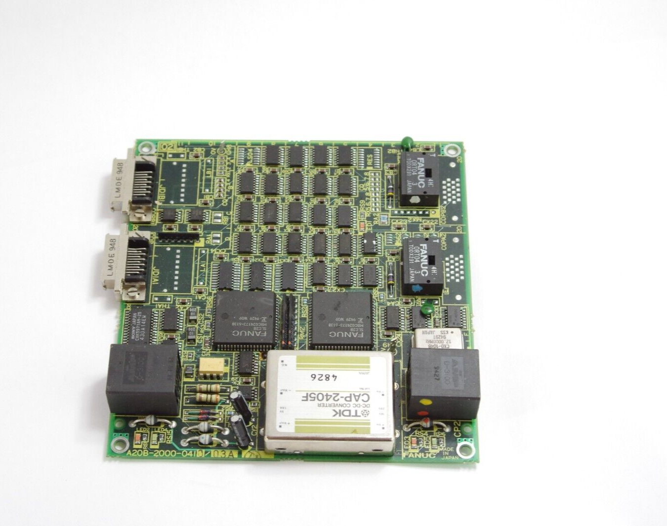 FANUC A20B-2000-0410/03A Control Board A20B2000041003A TDK CAP-2405F