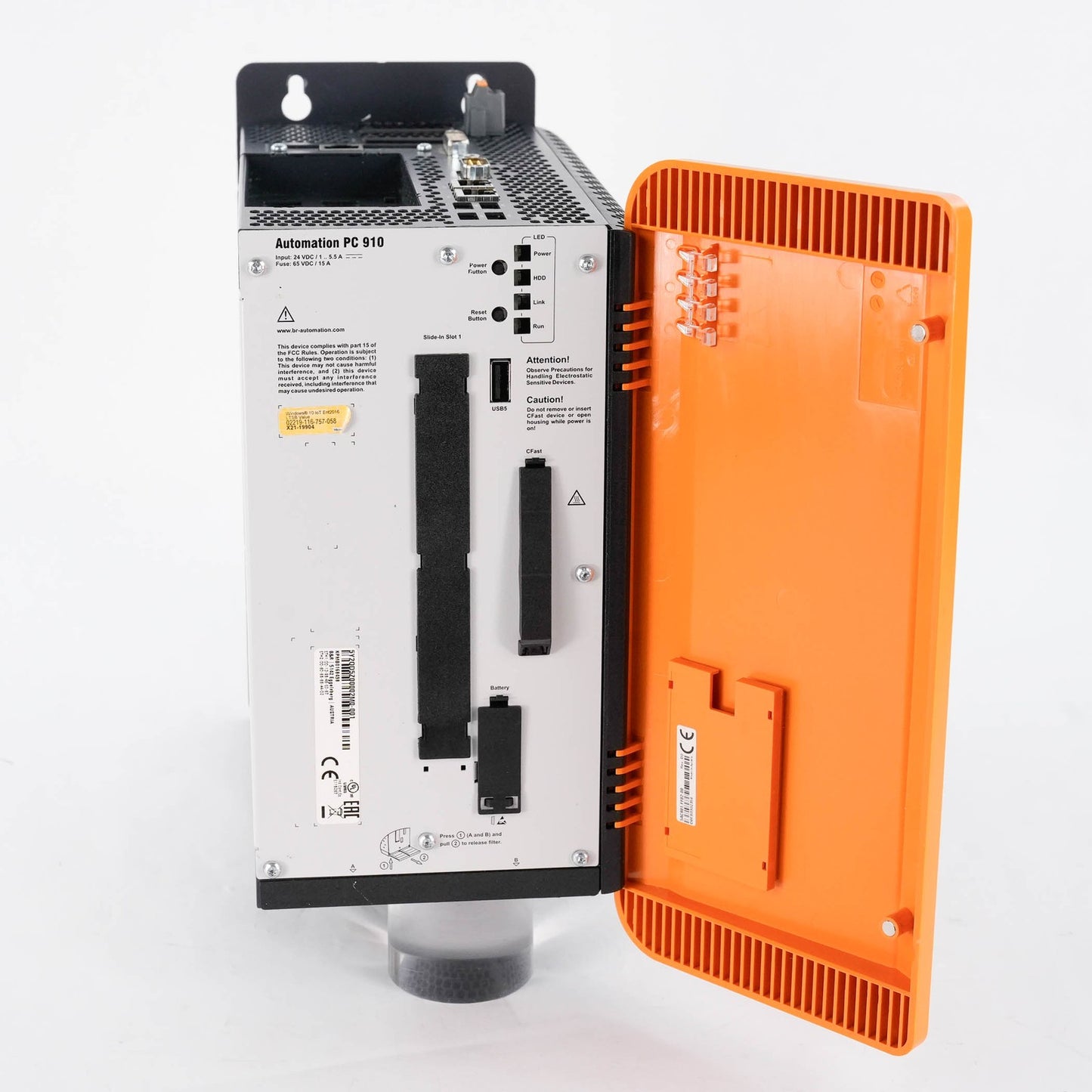 B&R 5PC910.SX02-00 Industrial Automation PC System Rev. L0 5Y20D5Z00002M0-001