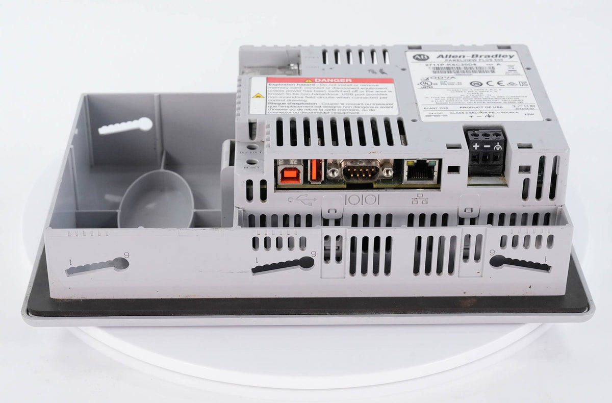 Allen Bradley 2711P-K6C20D8 Ser A PanelView Plus 600 Color Keypad 24VDC