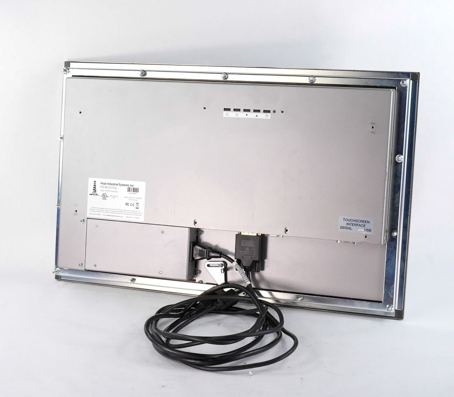 Hope Industrial Systems HIS-ML23-STAA 23" Industrial Monitor 100-240VAC