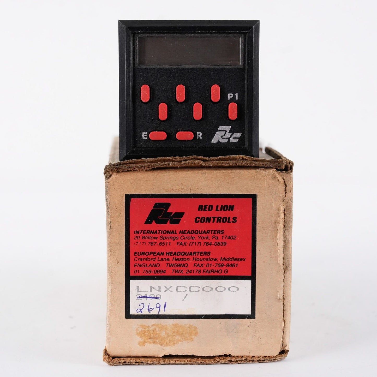 Red Lion Controls LNXCC000 Electronic Counter - Open Box
