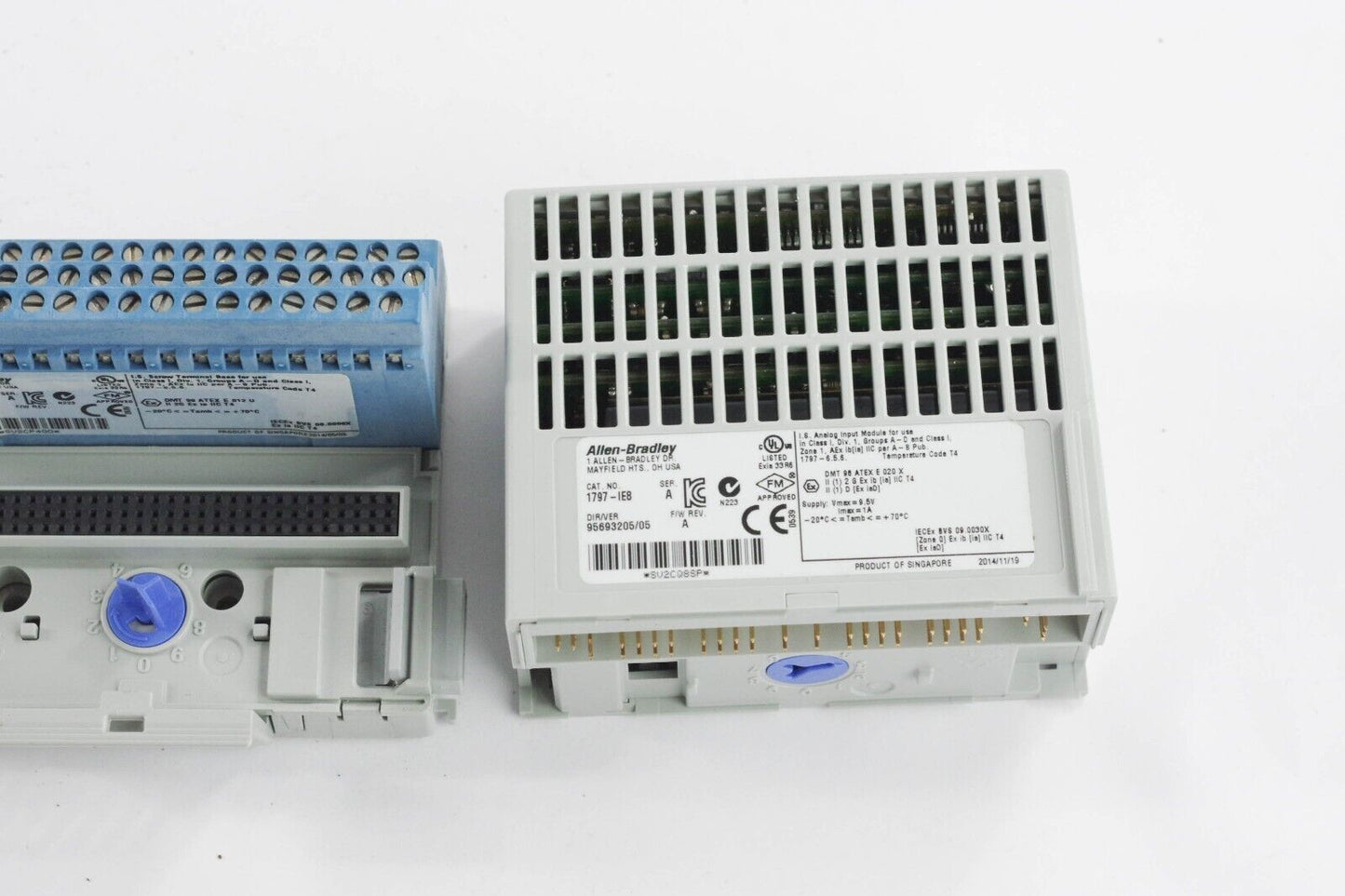 Allen Bradley 1797-IE8 /A FLEX EX I/O Analog Current Input Module + 1797-TB3