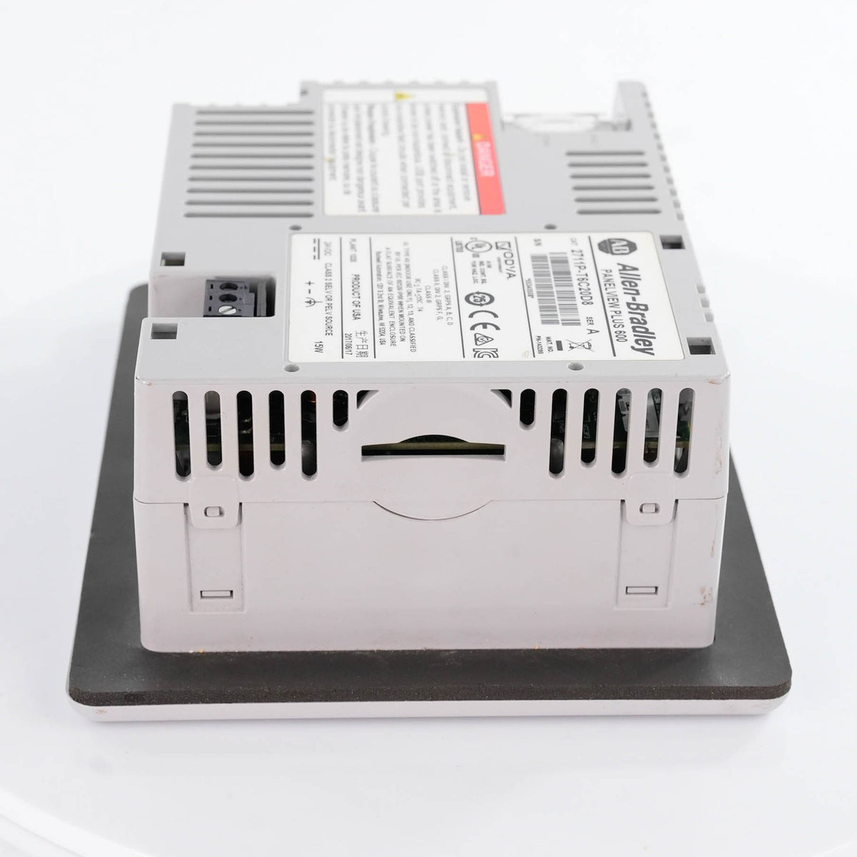 Allen Bradley 2711P-T6C20D8 Ser A PanelView Plus 6 600 Color Touch 24VDC