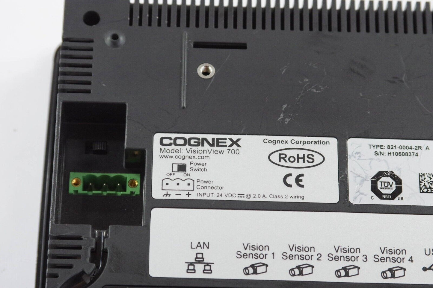 Cognex 821-0004-2R / 82100042R VisionView 700 Display Operator Interface