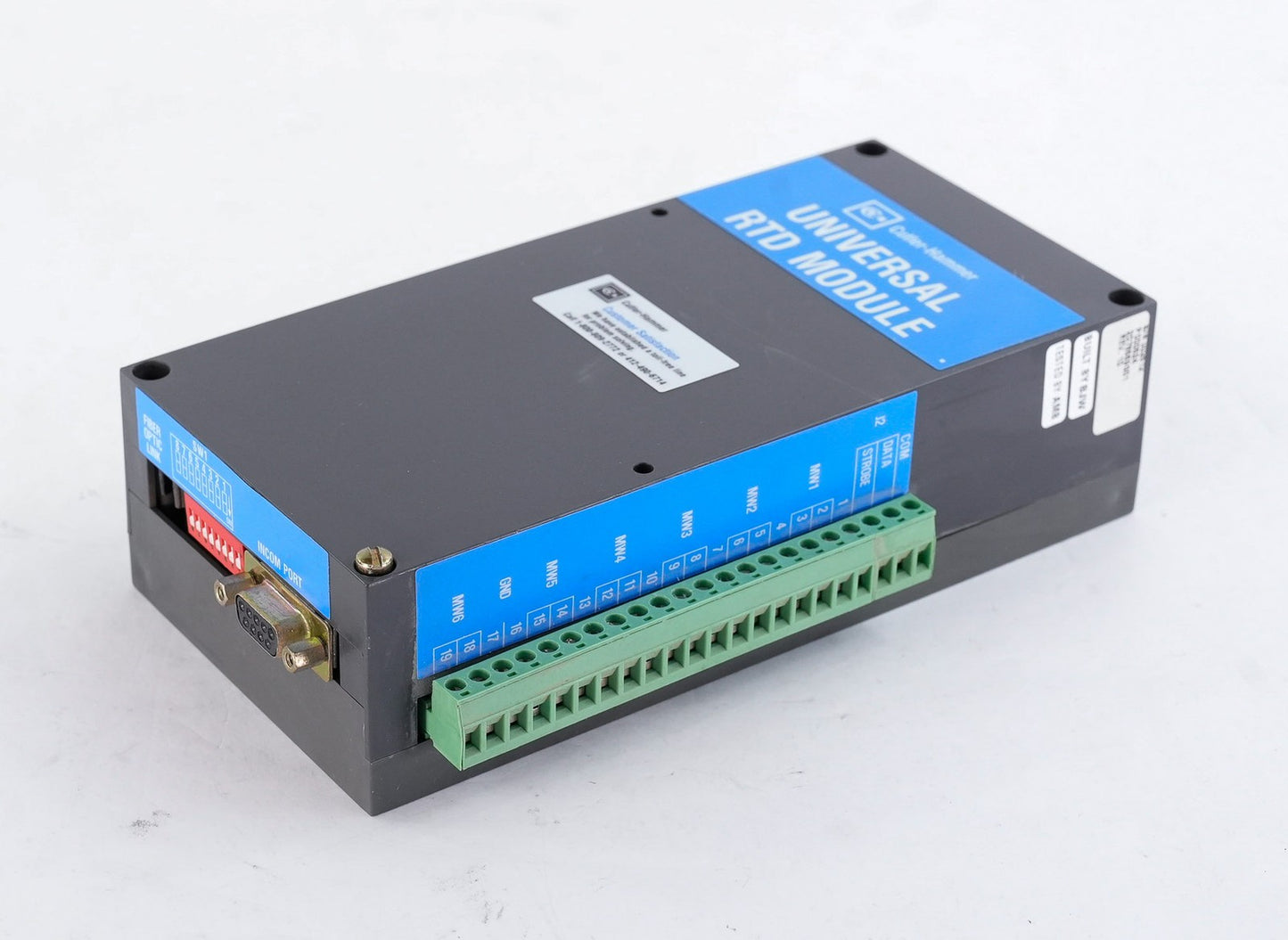 Eaton Cutler-Hammer 2D78559G01 REV. 10 Universal RTD Module