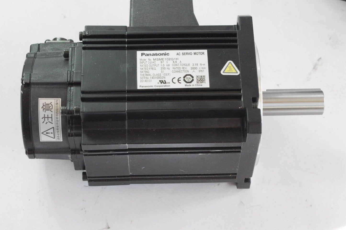 Panasonic MSME102G1H MINAS A5 AC Servo Motor