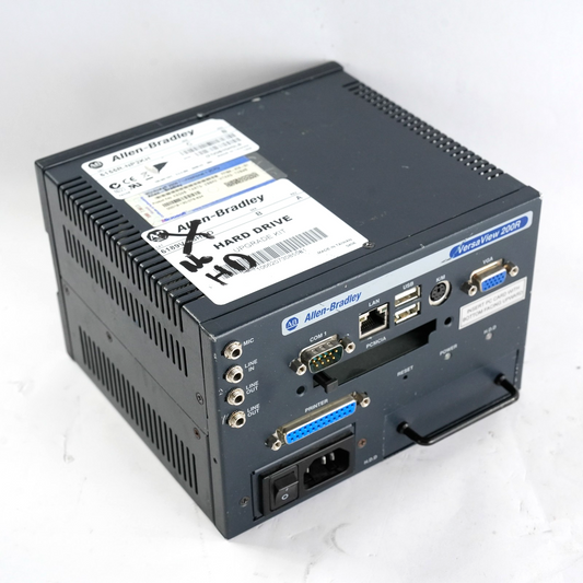 Allen Bradley 6155R-NP2KH /C Rev B 200R Industrial PC 6155RNP2KH - No HDD