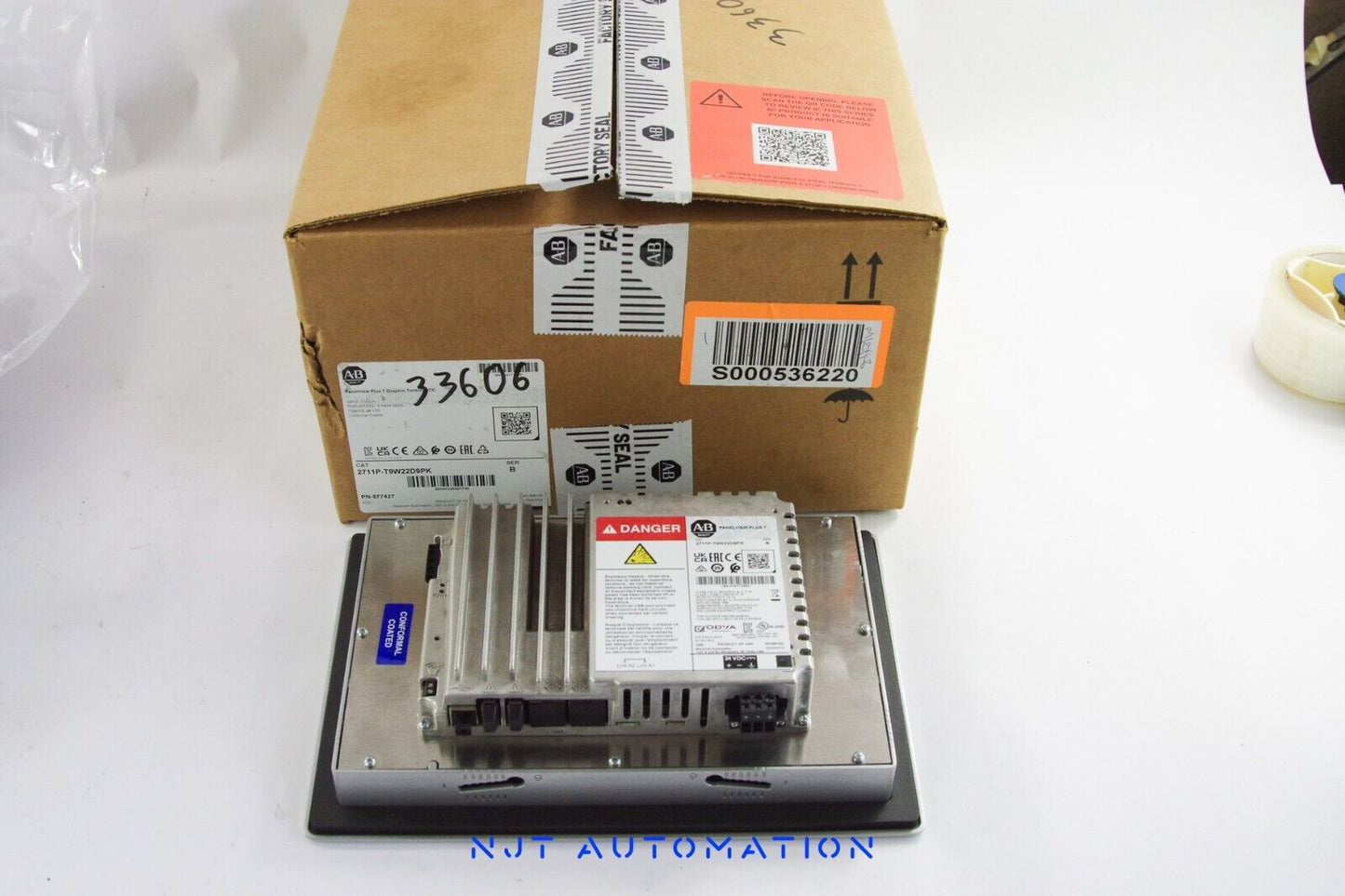 2024 ALLEN BRADLEY 2711P-T9W22D9PK /B PANELVIEW PLUS 7 Series B - Open Box