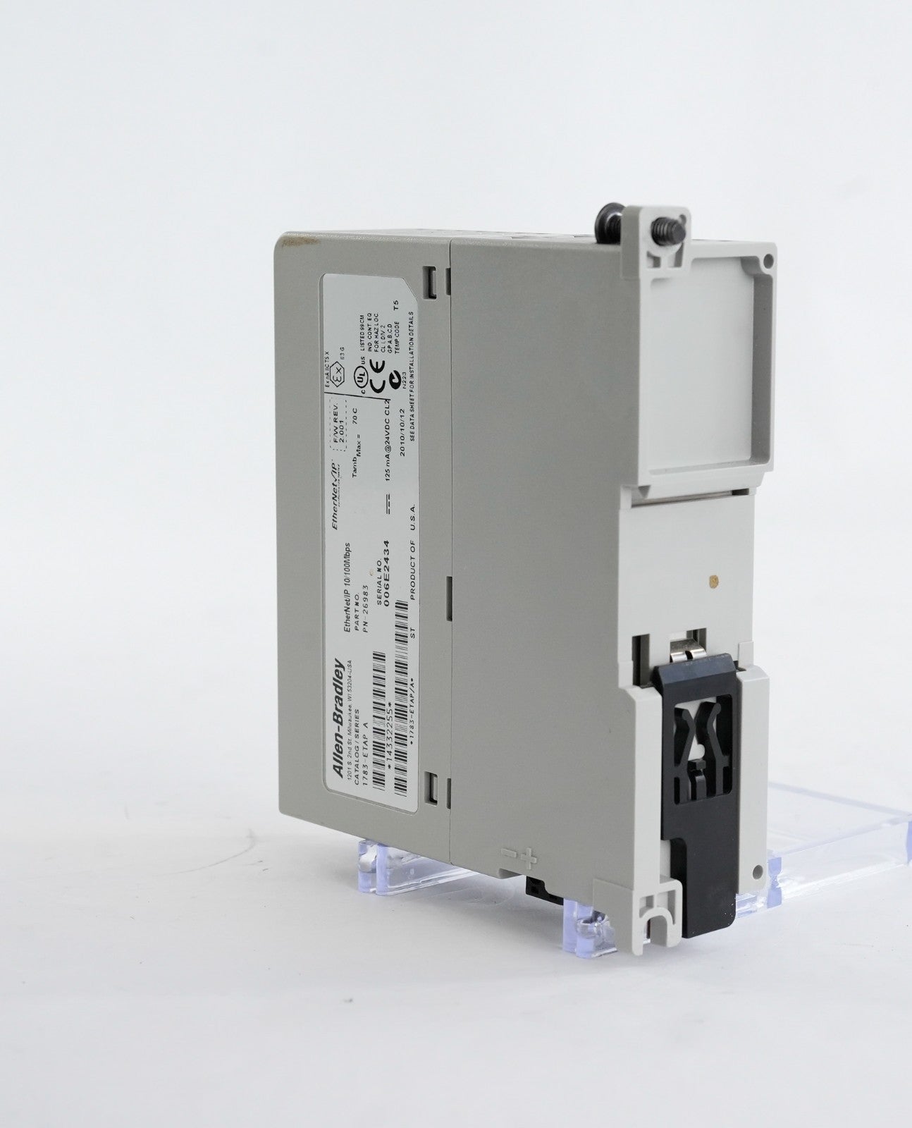 Allen Bradley 1783-ETAP /A Ethernet/IP Adapter 10/100Mbps 1783ETAP