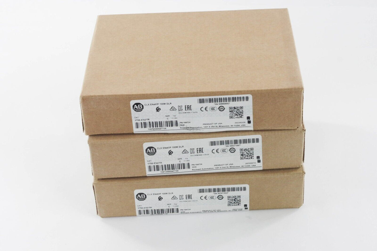 2024 Allen Bradley 1756-EN2TR Ser C ControlLogix Ethernet Module -Sealed Surplus