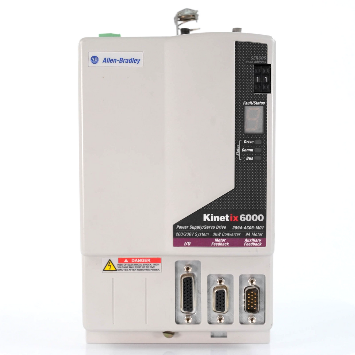 Allen Bradley 2094-AC05-M01 Kinetix 6000 Integrated Axis Module 230V 2094AC05M01