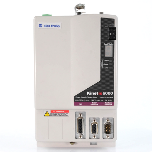 Allen Bradley 2094-AC05-M01 Kinetix 6000 Integrated Axis Module 230V 2094AC05M01