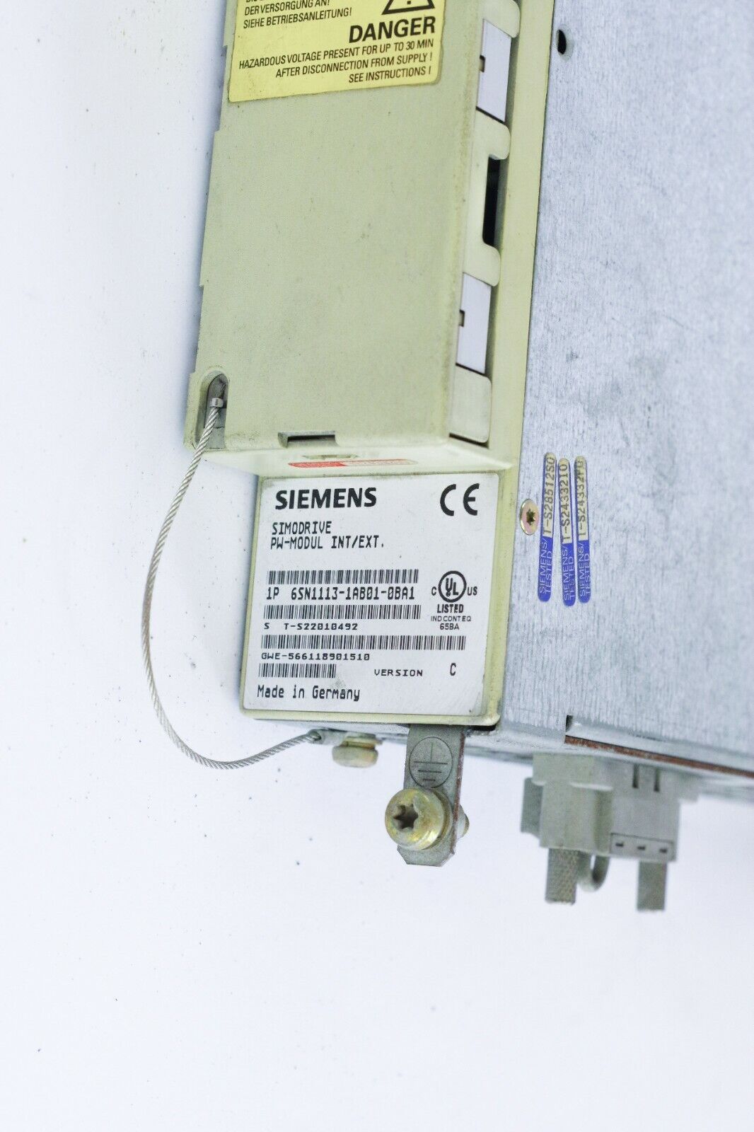 Siemens 6SN1113-1AB01-0BA1 6SN1 113-1AB01-0BA1 SIMODRIVE 611 Pulsed Resistor