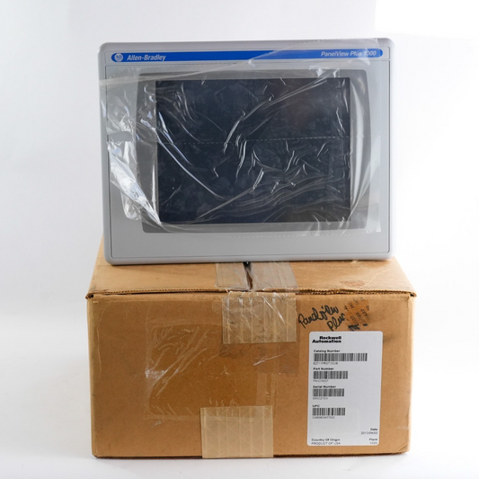 Allen Bradley 2711P-RDT10C /B PanelView Plus 1000 Color Touch Display - Open Box