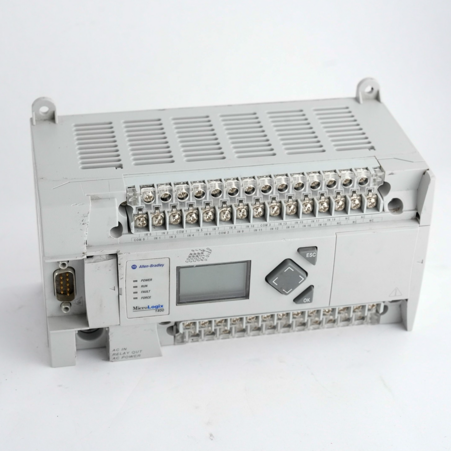 Allen Bradley 1766-L32AWA /B FW 15 MicroLogix 1400 PLC Processor 1766L32AWA