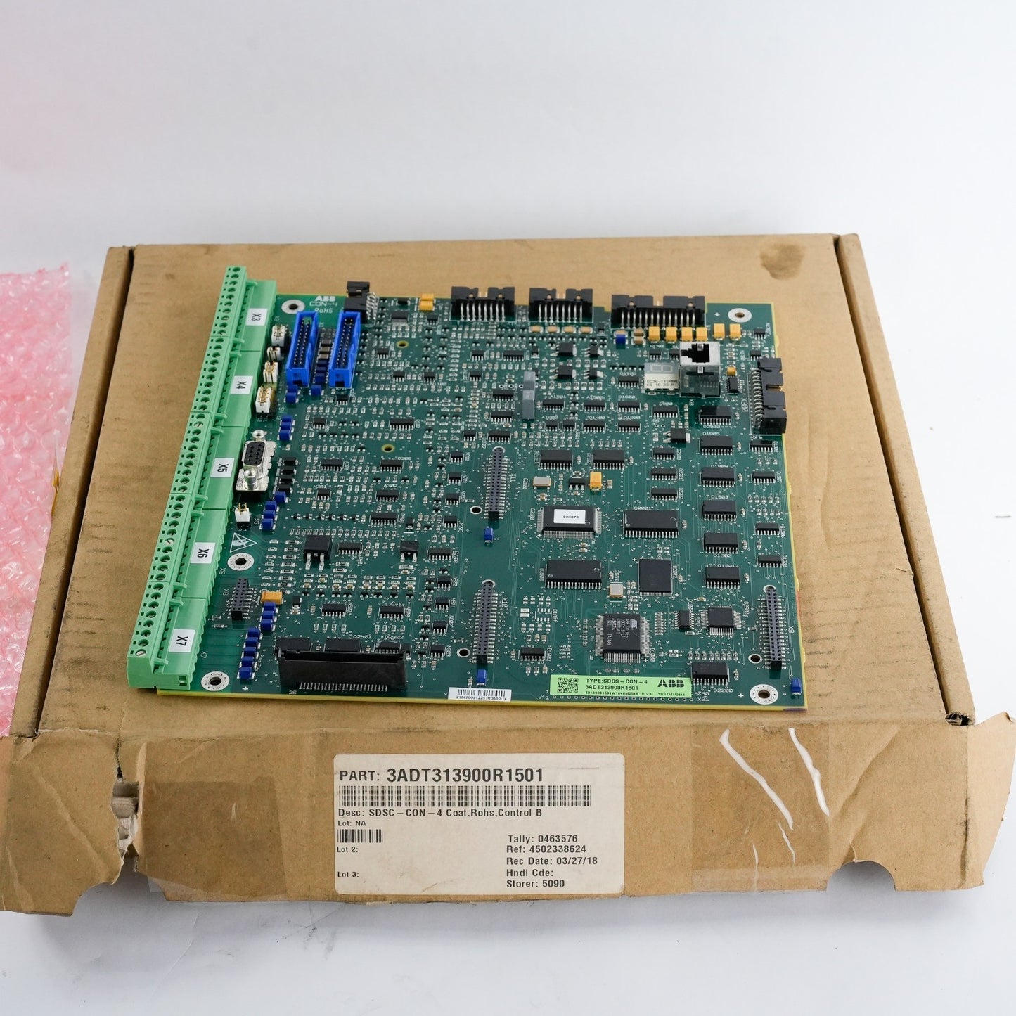 ABB SDCS-CON-4 3ADT313900R1501 Control Board For DCS800 Drive - Open Box