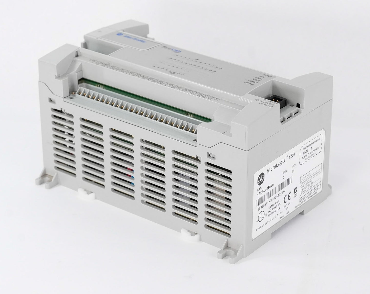 Allen Bradley 1762-L40BWA /C Rev H MicroLogix 1200 PLC Processor 1762L40BWA