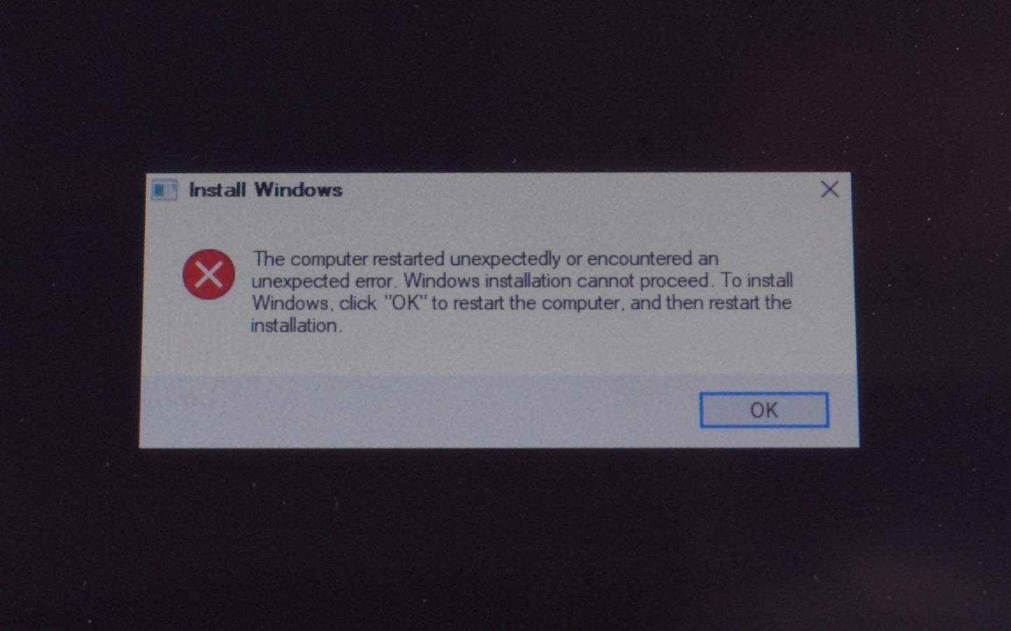 Allen Bradley 6300P-190BAPSTDNB-3CBBW19NNNBNN-NN1S Panel PC Failed OS For Parts