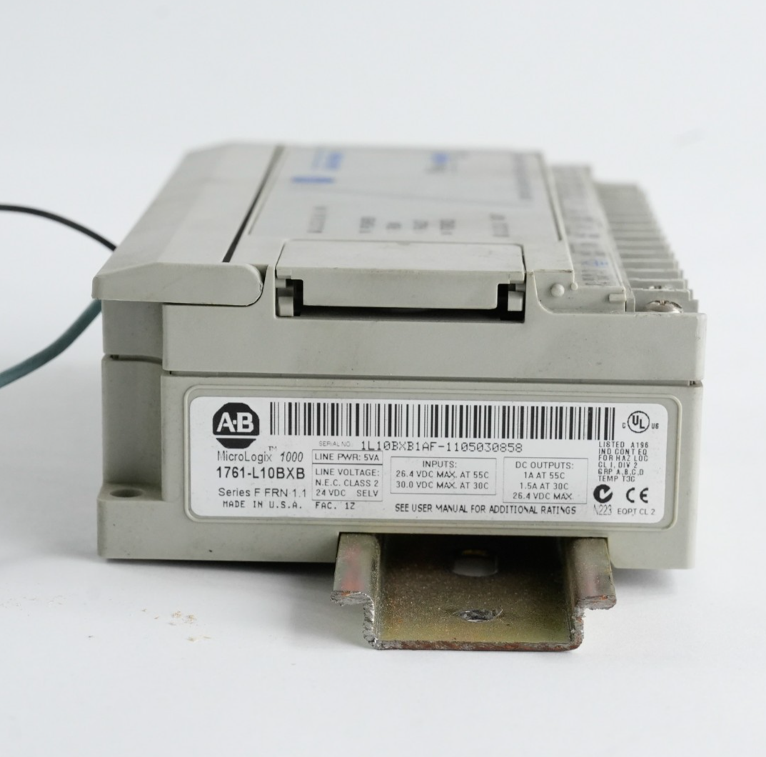 Allen Bradley 1761-L10BXB Ser F FRN 1.1 MicroLogix 1000 I/O Module Controller