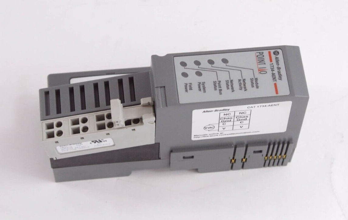 Allen Bradley 1734-AENT / 1734AENT Ser C Ethernet Adaptor Module Point I/O