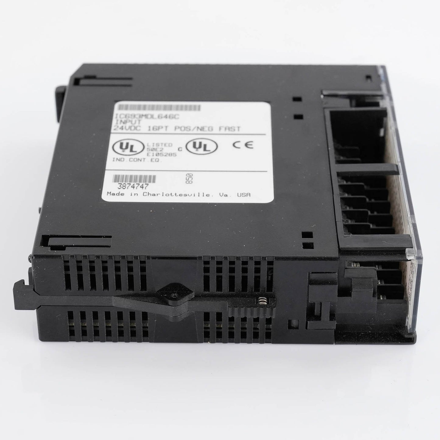 GE FANUC IC693MDL646C Series 90-30 24 VDC 16PT POS/NEG Logic Input Module Fast