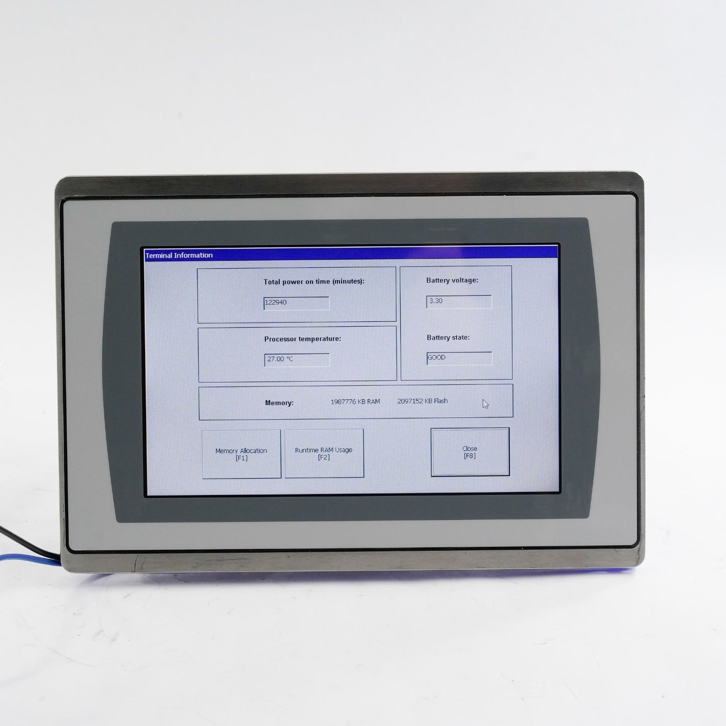 Allen-Bradley 2711P-T9W22D9P-BSHK /C Panelview Plus 7 Display Terminal Stainless