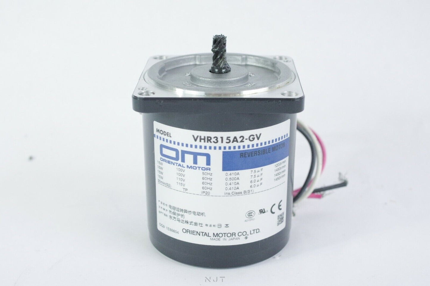 NEW ORIENTAL MOTOR VHR315A2-GV VHR315A2-30U Reversible AC Motor