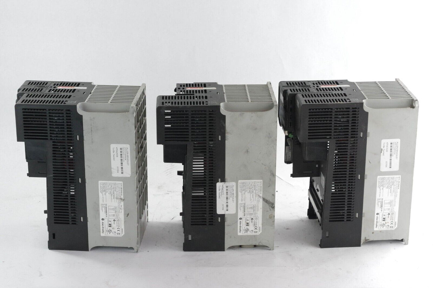 3x Allen Bradley Powerflex 525 25B-D024N104 15HP Drive 480V For Parts Or Repair