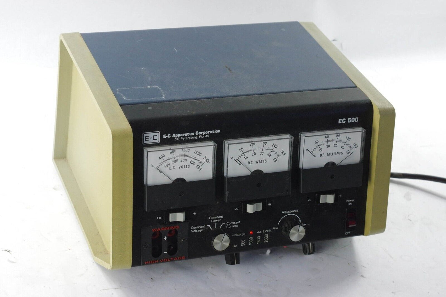 E-C APPARATUS EC-500 ELECTROPHORESIS POWER SUPPLY - Untested