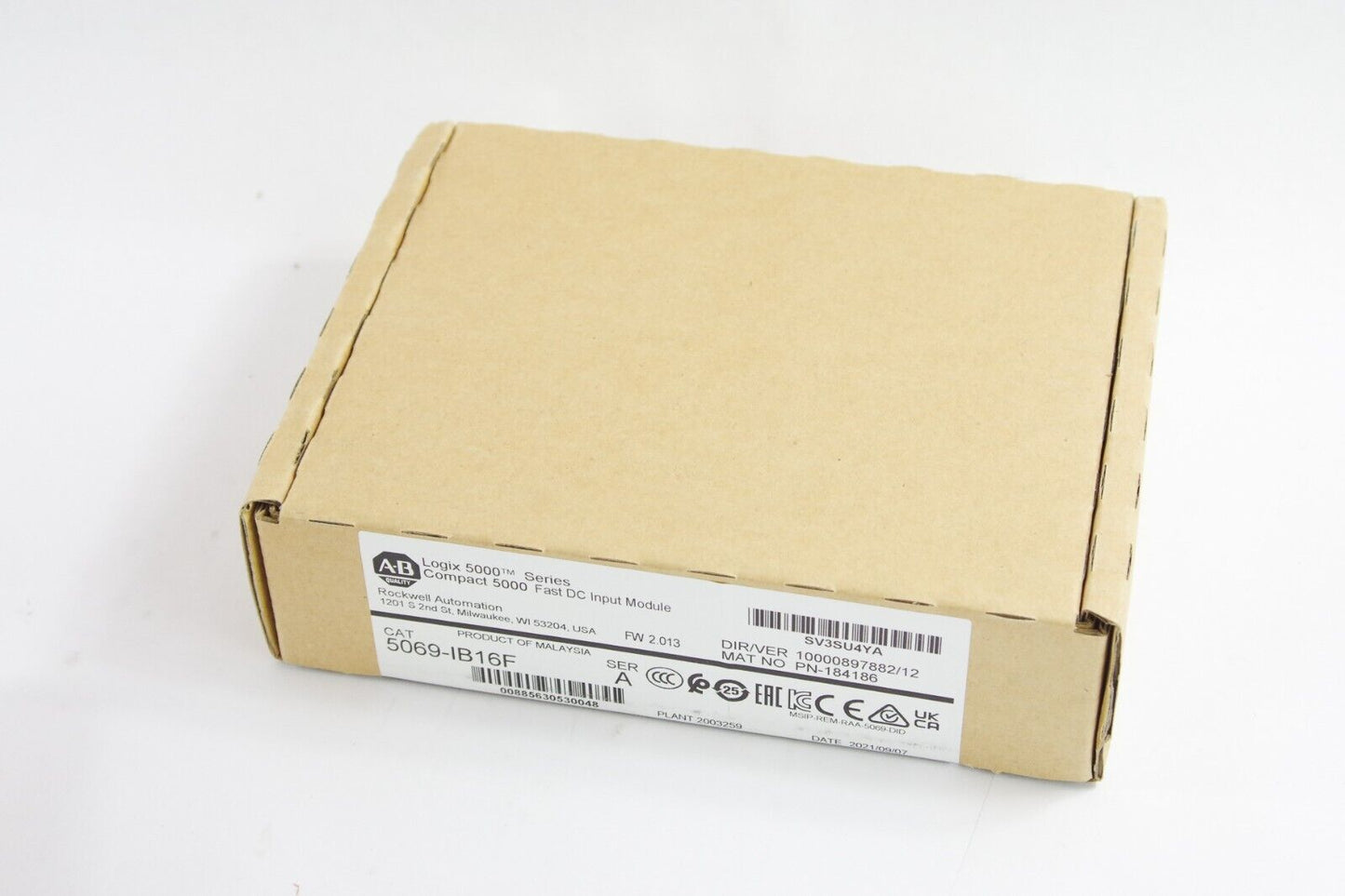 2021 Allen-Bradley 5069-IB16F SER A 5069 Compact I/O Input Module Sealed Surplus