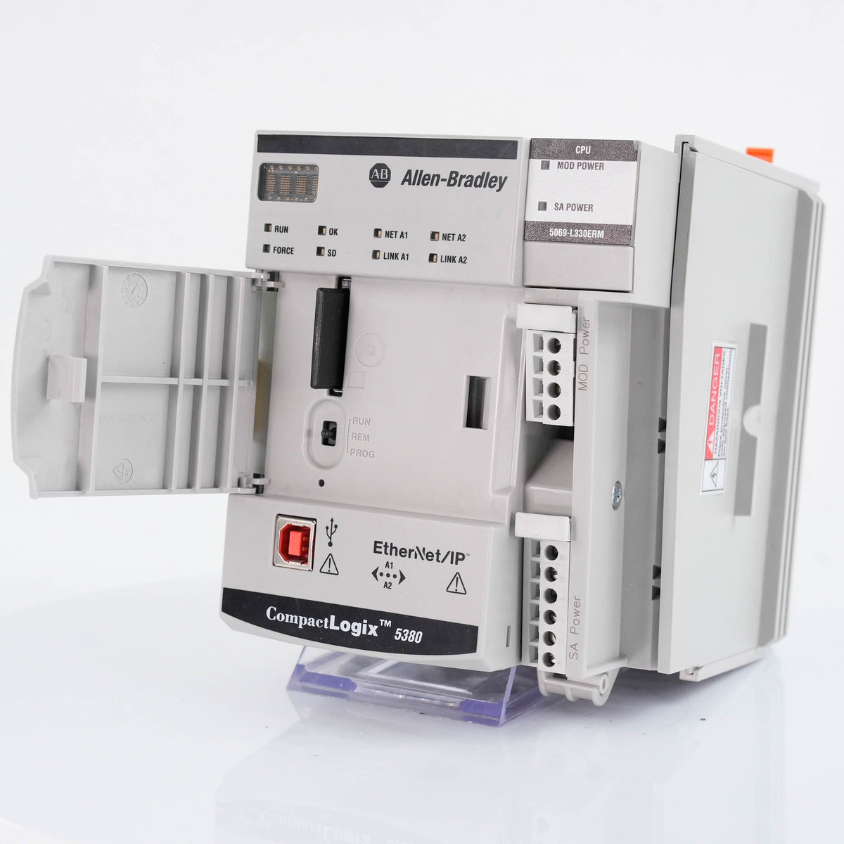 Allen Bradley 5069-L330ERM /A CompactLogix 5380 Controller 3MB 5069L330ERM 24VDC