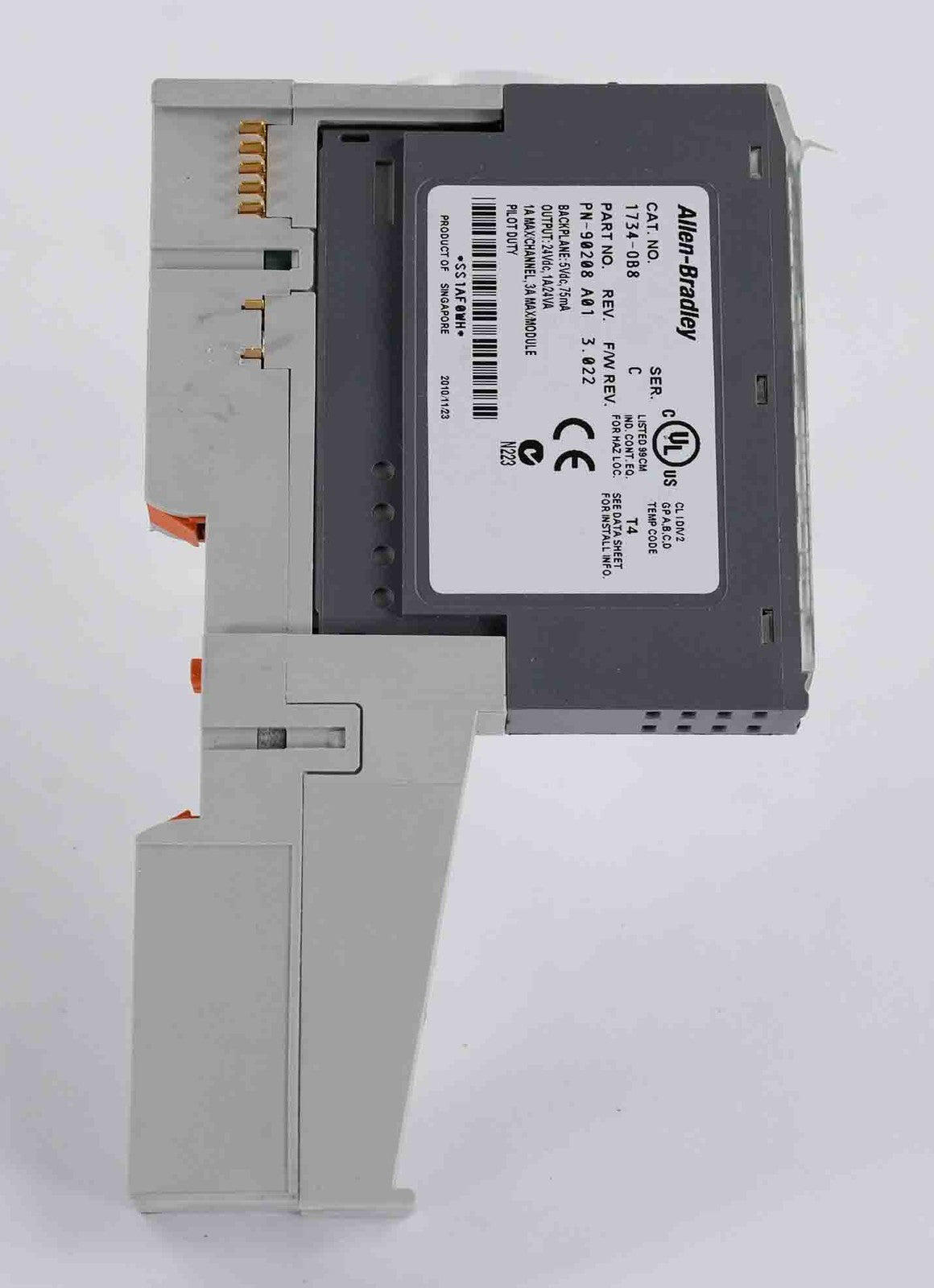Allen Bradley 1734-0B8 /C Rev. A01 8-Point Digital Output Module 17340B8