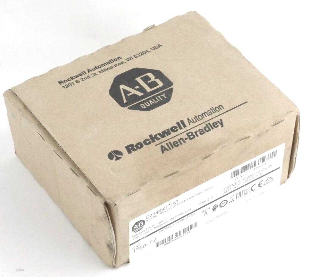 Allen-Bradley 1769-IF8 Ser A CompactLogix 8 Pt Analog Input Module Sealed