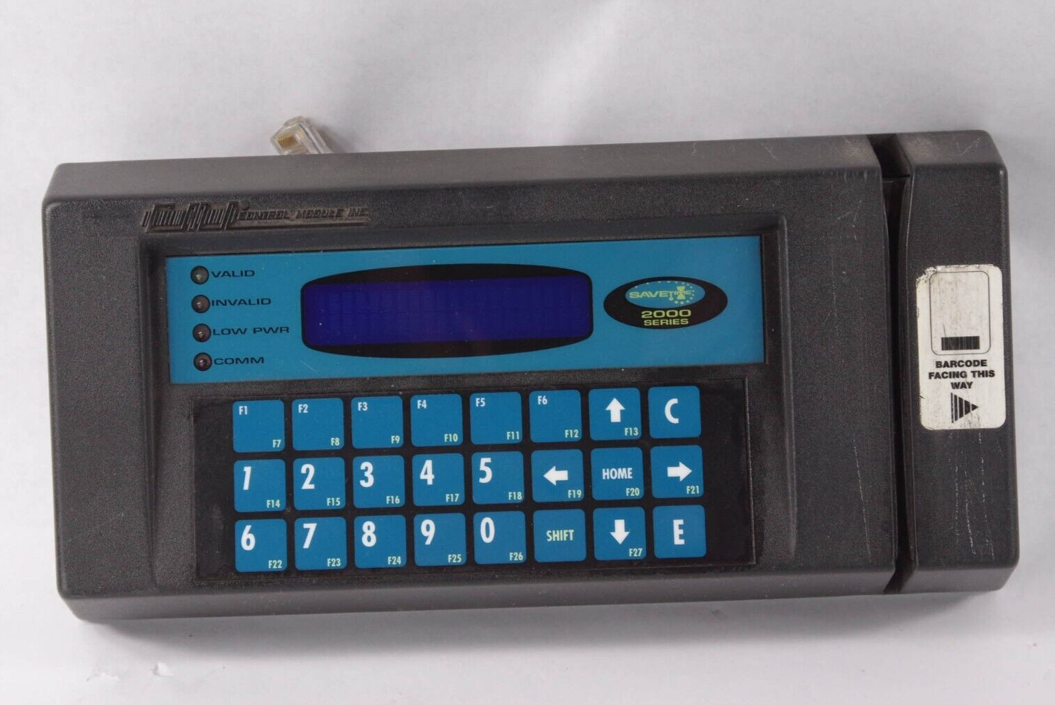 Control Module Inc 2016-T0040 Rev N 2x20 VFD Time And Attendance 2000 ...