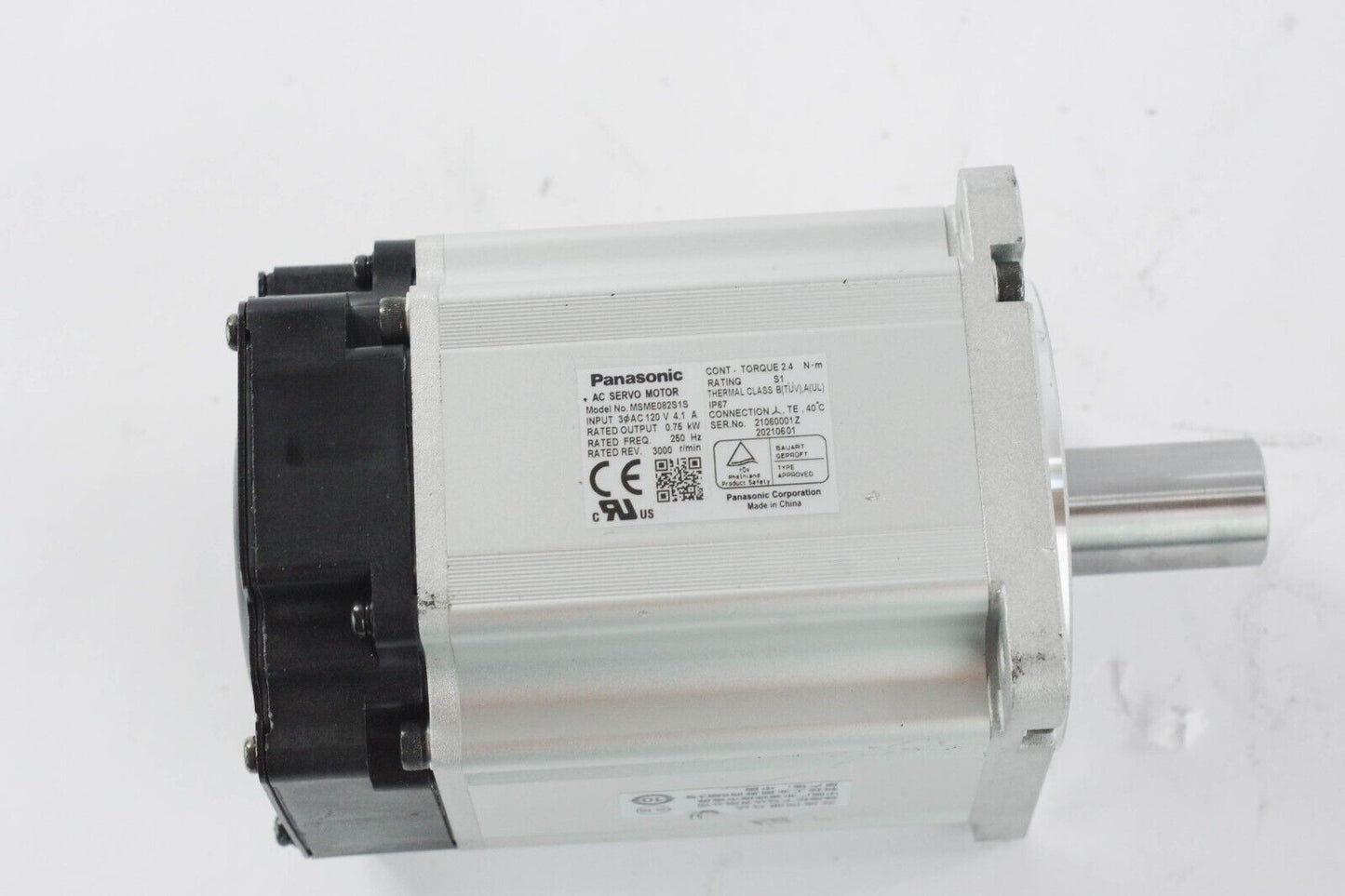 Panasonic MSME082S1S AC Servo Motor - New Without Box