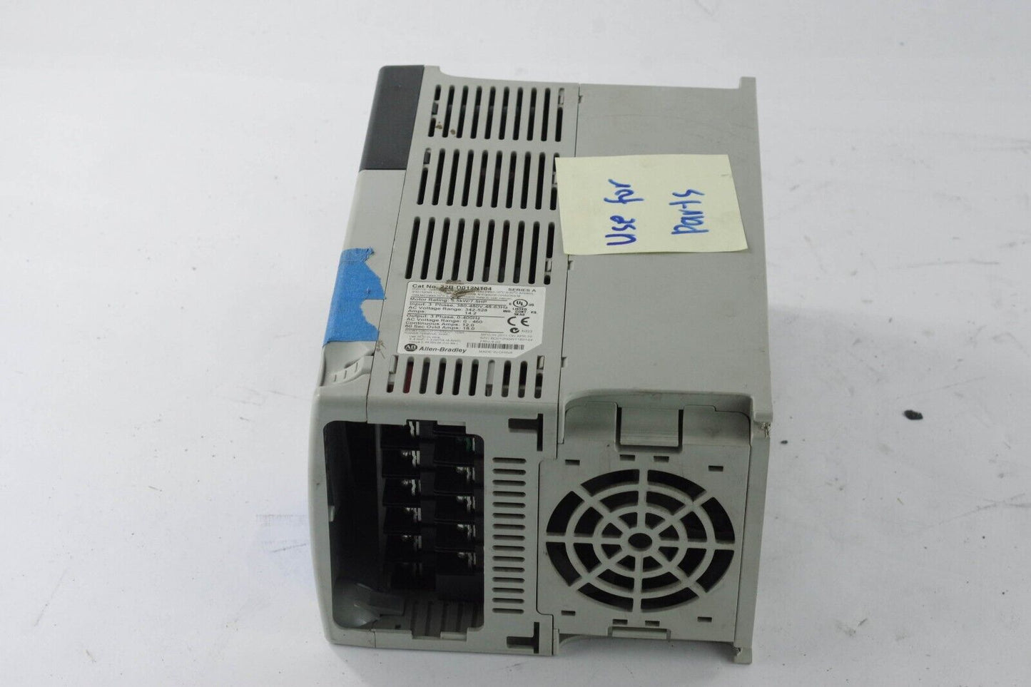 Allen Bradley 22B-D012N104 Ser A PowerFlex 40 12A 7.5HP AC Drive - Parts/Repair