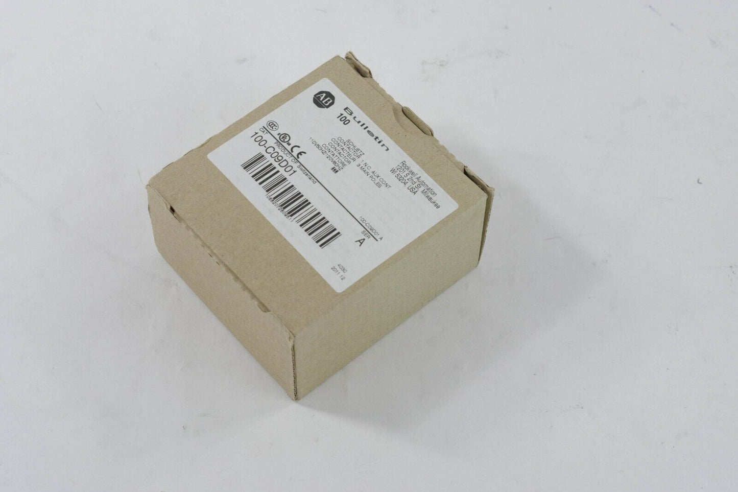 Allen Bradley 100-C09D10 110/120V Contactor Ser A - New Surplus