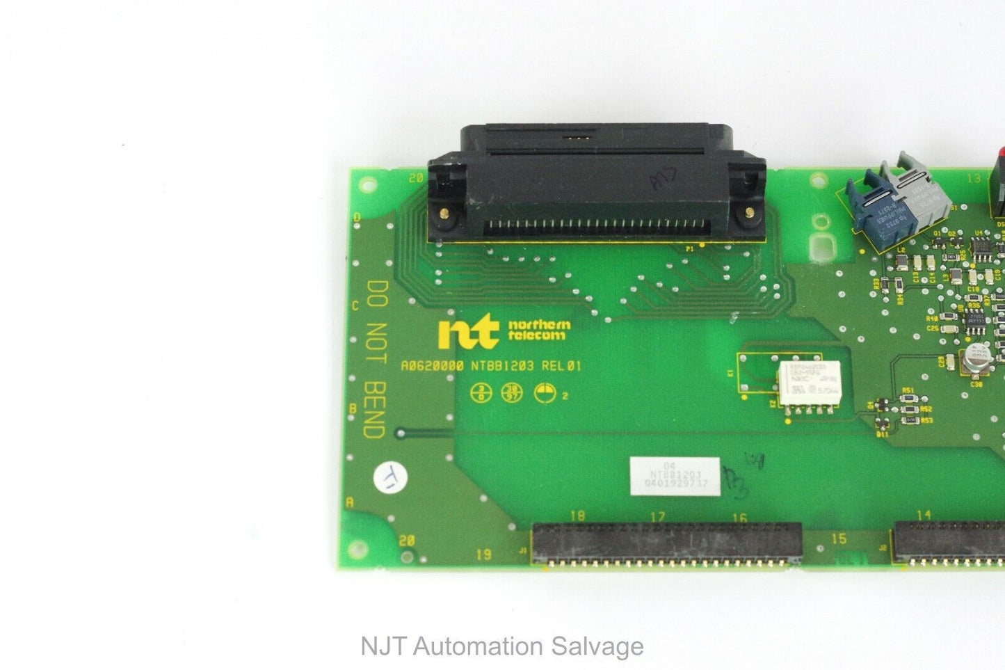 Nortel NTBB1203 REL01 Application Module Fiber Interface Card