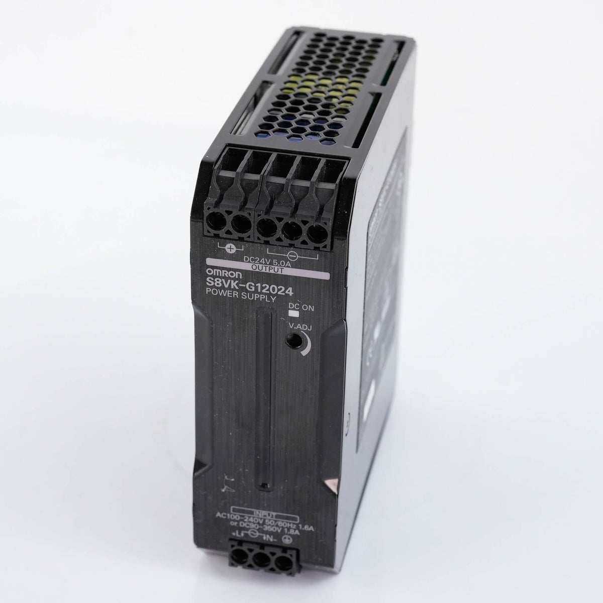 Omron S8VK-G12024 Power Supply 24VDC 5A 120W 100-240VAC DIN Rail S8VKG12024
