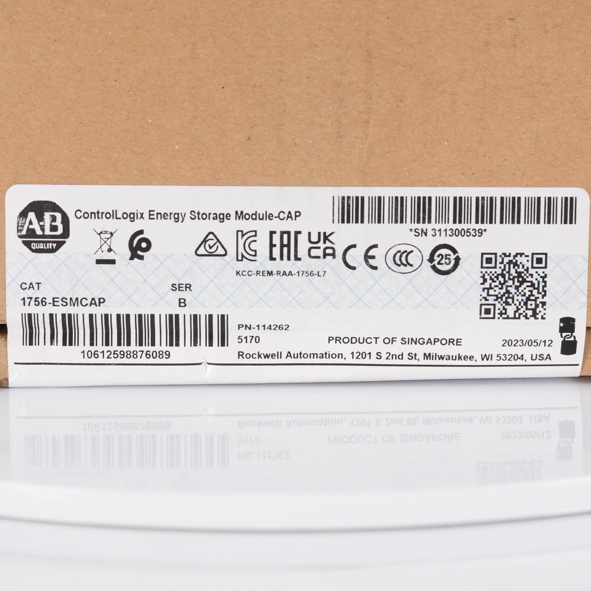 Allen Bradley 1756-ESMCAP Ser B ControlLogix Energy Storage Module