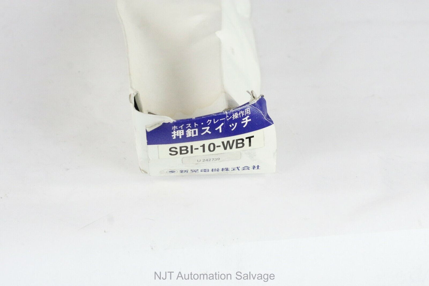 Magnetek 10-Button SBI Crane Hoist Pendant Station SBI-10-WBT SBI-10-W Type BT