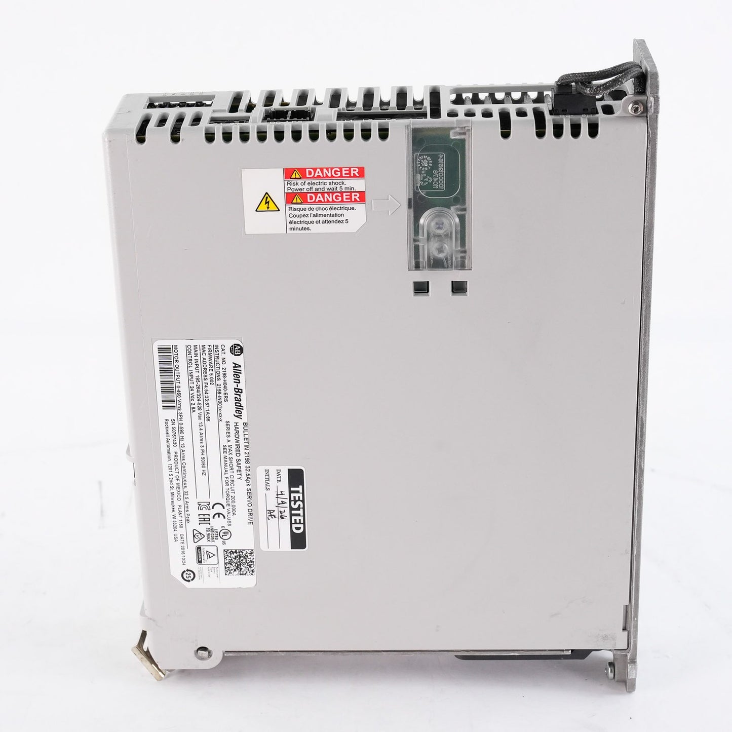 Allen Bradley 2198-H040-ERS /A Kinetix 5500 Servo Drive - Refurbished + Video