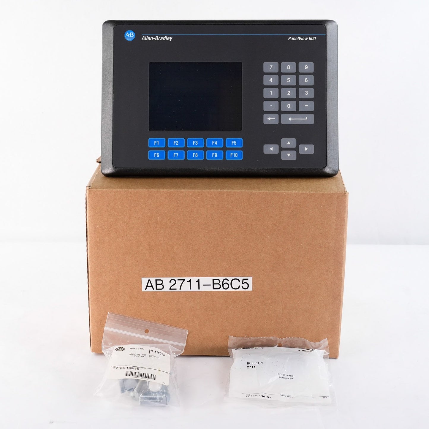 Allen Bradley 2711-B6C5 /C PanelView 600 Keypad 2711B6C5 - Not Original Box