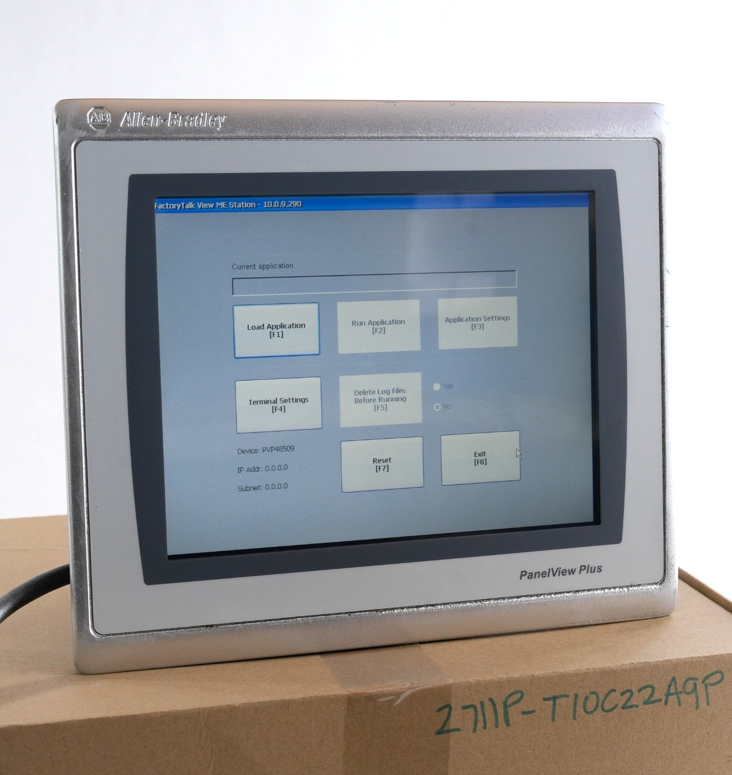 Allen Bradley 2711P-T10C22A9P /A PanelView Plus 7 10" Performance Color Terminal