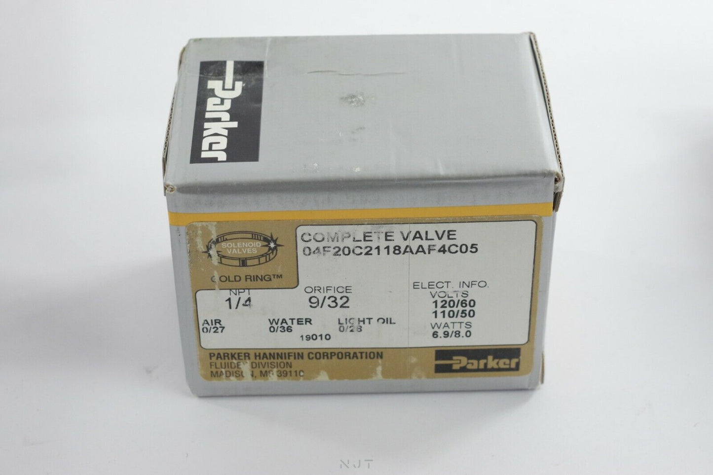 PARKER 04F20C2118AAF4C05S GOLD RING VALVE 1/4 NPT 9/32