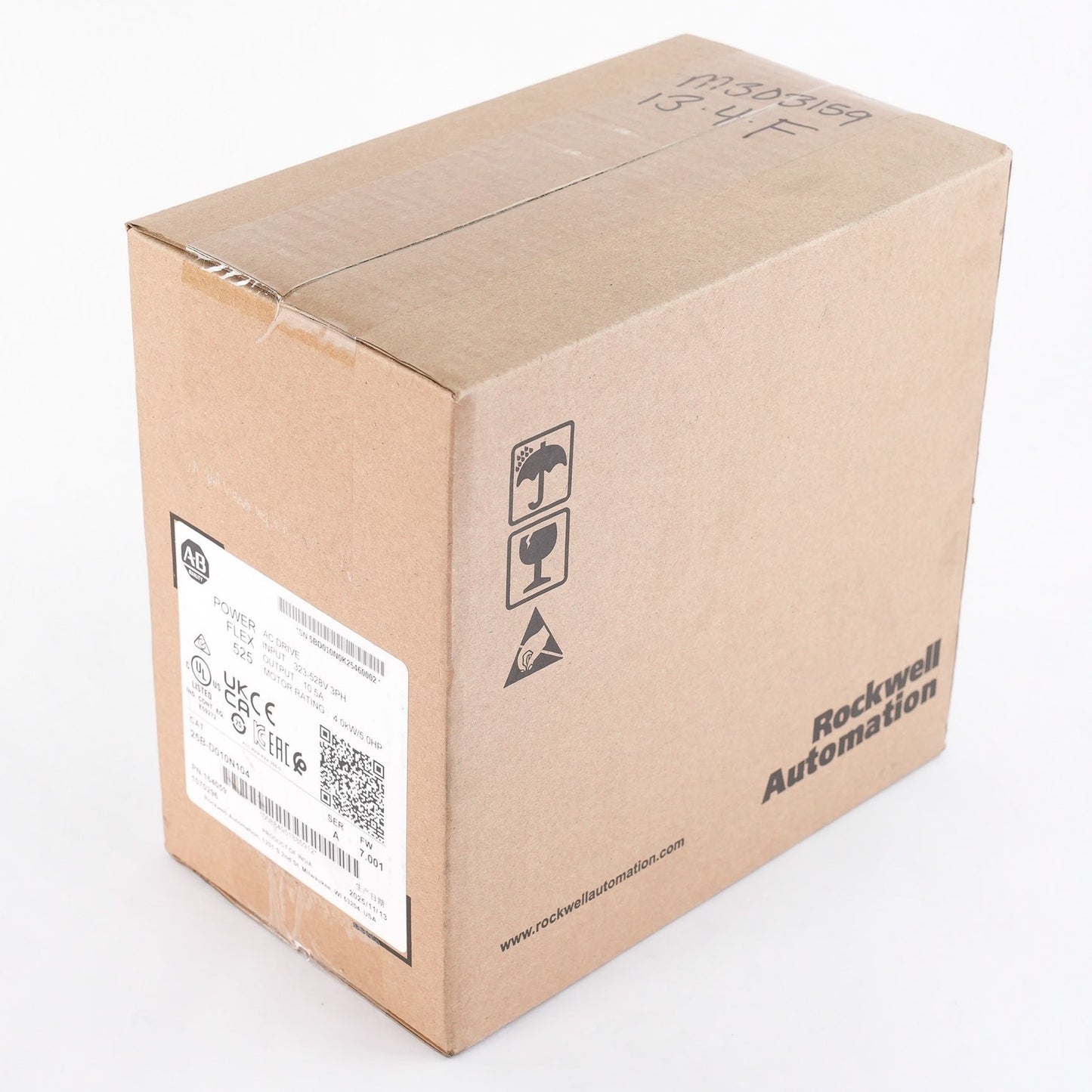 Allen Bradley 25B-D010N104 /A PowerFlex 525 AC Drive 10.5A - Sealed Surplus