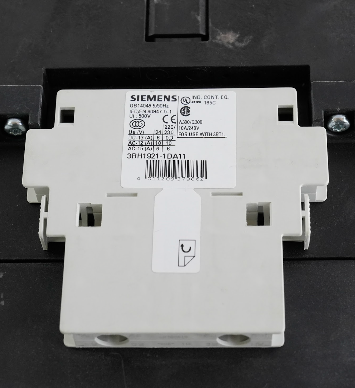 Siemens 3RT1056-6 SIRIUS Contactor 480 VAC Coil 3RT1 056-6NF36 3RT1056-6NF36