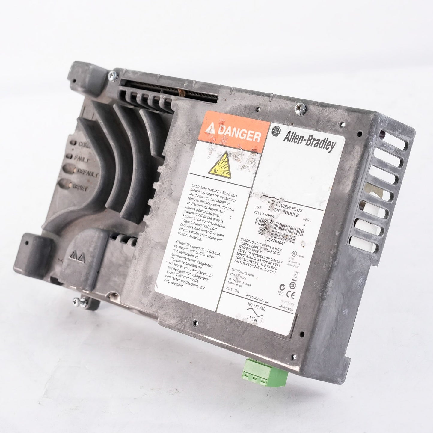 Allen Bradley 2711P-RP8A /A PanelView Plus Logic Module 2711PRP8A 120V